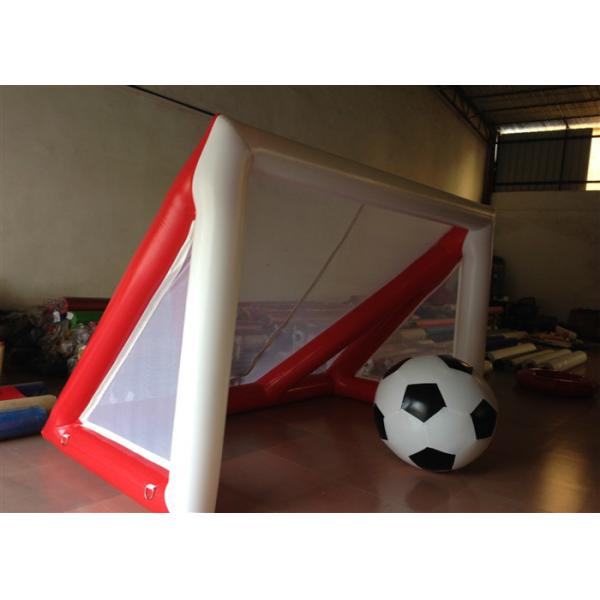 Children Inflatable Football Games Airtight inflatable goal for football games Children football score games
