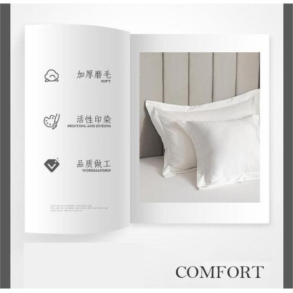 Reactive Printing 4 Pcs Bedding Sheet Set for Home Luxury Hotel Design Bedding Bed Sheet