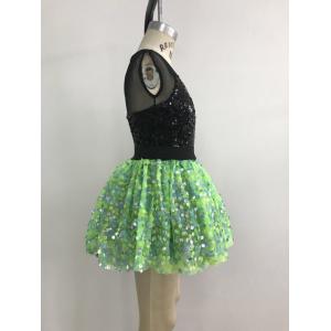 Ballet Dancewear Pattern Performance Clothing Lycra Cotton Material