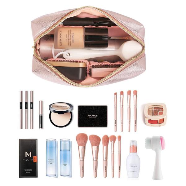 Multipurpose Use Customized Size Cosmetic Makeup Bag Set Of 4