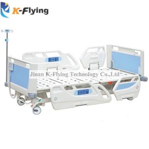 CPR Electric Nursing Bed , Movable Hospital Bed Four Motor