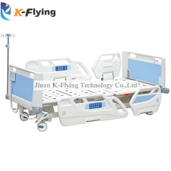 CPR Electric Nursing Bed , Movable Hospital Bed Four Motor