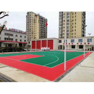 Cheap 350g/pc PP Interlocking Floor Outdoor Basketball Court wholesale