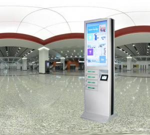 Cheap 43 Inch Advertising Mobile Phone Charging Station With Safety Electronic Locks wholesale