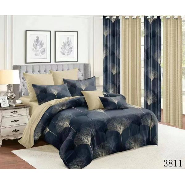 2023 Bedroom King Size Christmas Bedding Set with Fitted Sheet and 200TC Thread Count