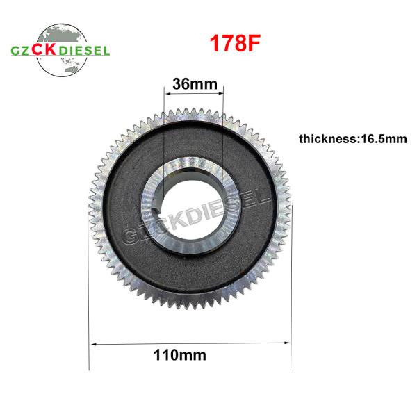 Air-cooled Water Pump Generator 170F 173F 178F 186F 188F 192F Camshaft Gear