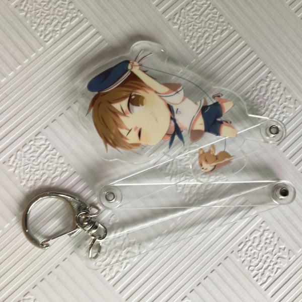 Backpack 3d Pvc Keychain Double Sided Printed Custom Colored