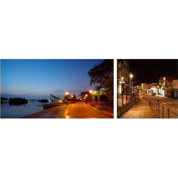 Aluminium Material Urban LED Lighting CE Approved Outdoor Garden Lighting kits Used in Urban Slow Lane