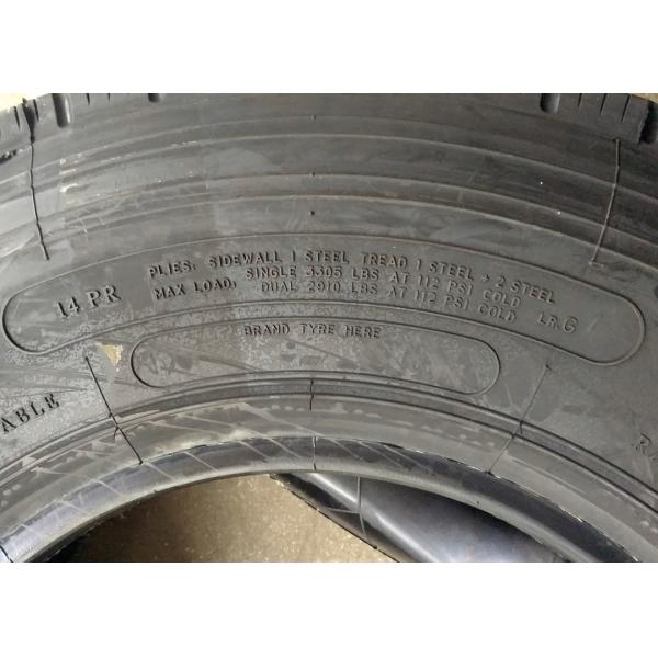 High Durability Tyres For Trucks And Buses 7.50R16LT Natural Rubber Materials