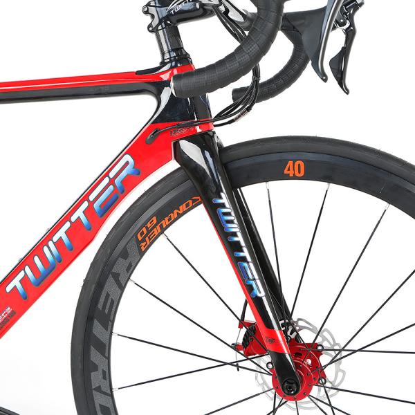 Hidden Cables Carbon Fiber Road Bike Disc Brake SHIMANO UT R8000 22S Speed