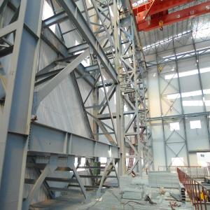 Cheap Industrial Prefabricated Steel Structure Building Fireproof 15m - 36m Span wholesale