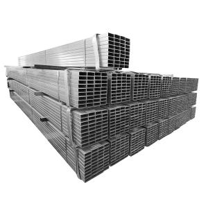 Cheap OEM Rectangular Galvanized Pipe 5.8m Welded Cold Rolled Q195 wholesale