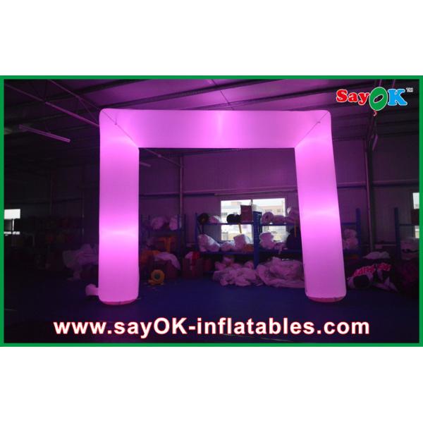 Halloween Inflatable Arch Customized Square Inflatable Finish Line Arch For Party / Wedding