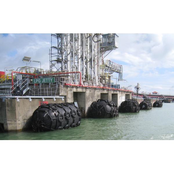 Yokohama Fender 50Kpa 80Kpa Tire Chain Net Pneumatic Rubber Fender