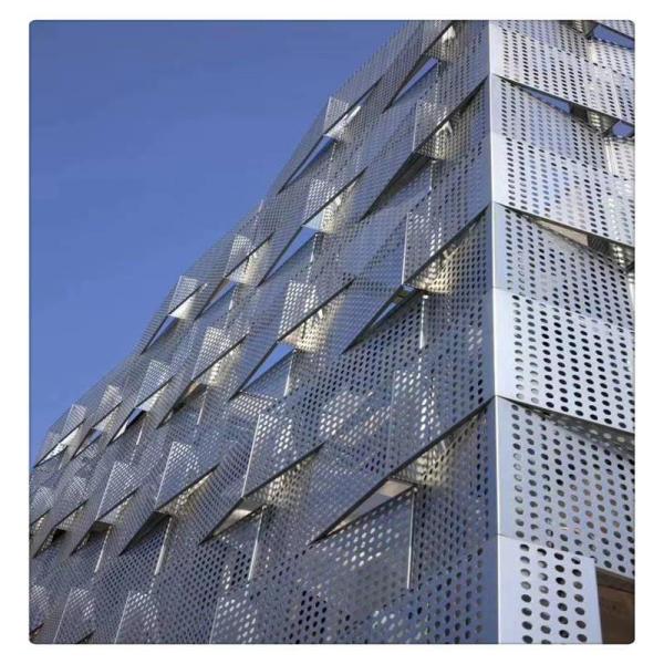 1.2*2.4m Aluminum Perforated Metal Panels For Decorative