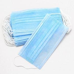 China Eco Friendly Disposable Face Mask Personal Safety 3 Ply Non Woven Face Mask on sale