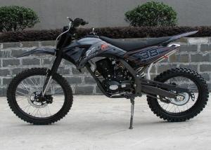 China 250cc Dirt Bike Motorcycle Black With Manual Transmission 8L Oil Tank on sale