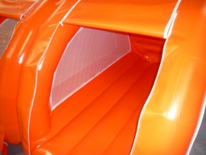 screen tent with bed