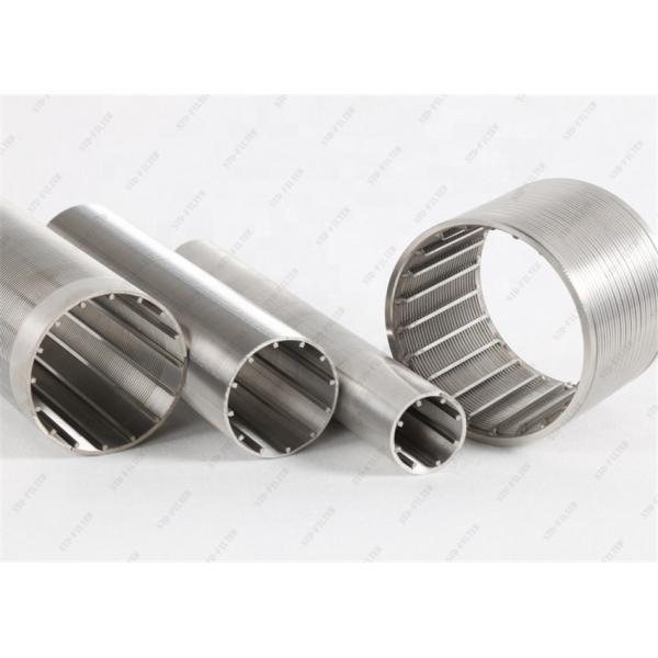 ID 150mm 2mm Slot Sintered Wire Mesh Filter For Well Drilling