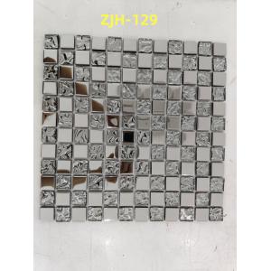 Ceramic Crystal Glass Mosaic Tile for Bathroom Wall Decor