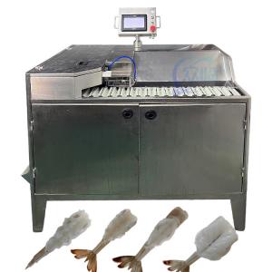 Cheap CE 70Pcs/Min Shrimp Peeling Machine Stable Stainless Steel 304 wholesale