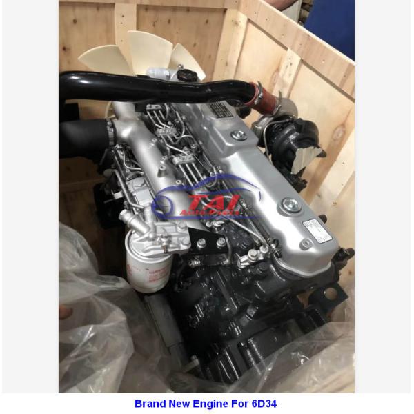 Used / New 6D34T 6D34 Complete Engine Assembly For Mitsubishi Excavator