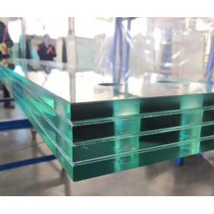 PVB Clear Tempered Laminated Glass 6.38mm To 40.38mm