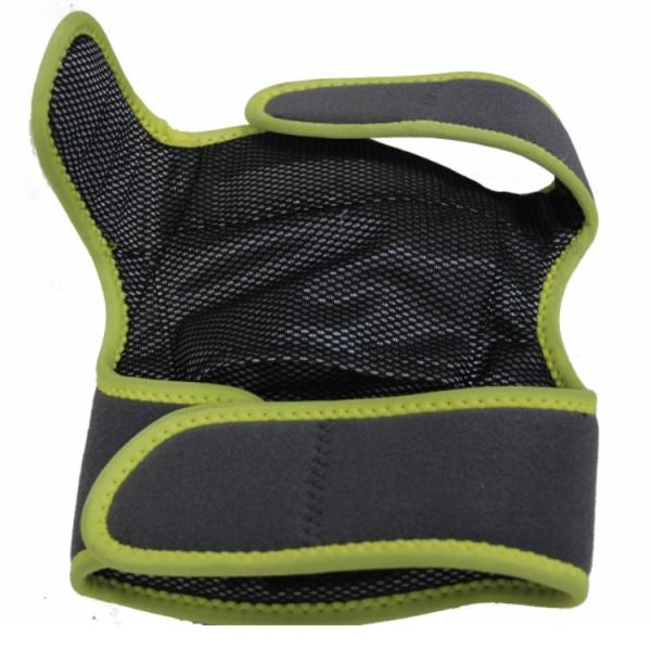 Custom Gray Thickened Ergonomic Rechargeable Heated Knee Pads Therapeutic Physiotherapy Exercise