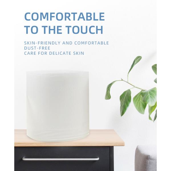 Fragrance Free Disposable Tissue 2 Ply Toilet Paper 100mm*115mm