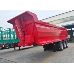 Cheap Sinotruk U Shape 3 Axle 35 CBM Hydraulic Tipping Trailer wholesale