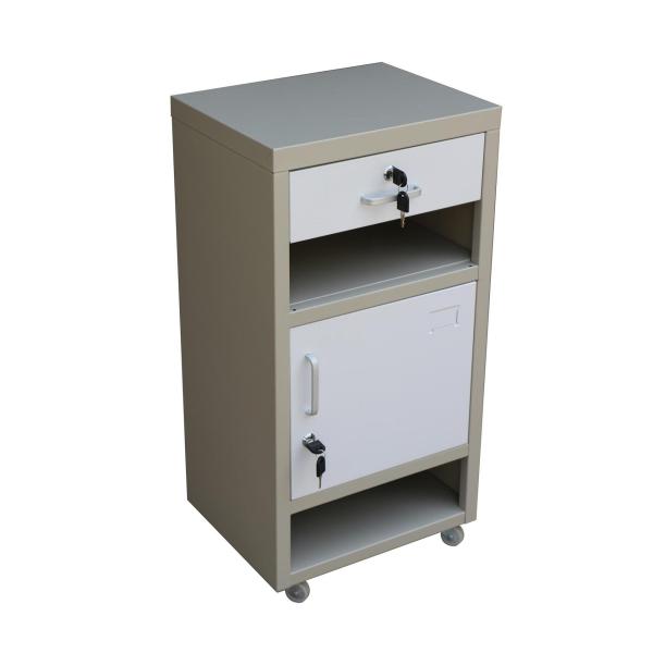 Stainless Steel Hospital Medical Furniture Nursing Home Bedside Storage Cabinet