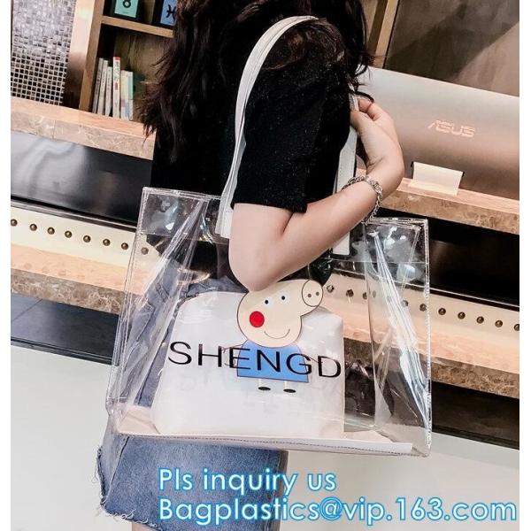 Customized Design Shiny PVC Handbags, summer beach jelly candy handbag, hot candy bag silicone jelly handbag trendy fash