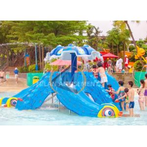 Cheap Octopus Water Splash Pad Fiberglass Material Outdoor For Amusement Park Hotel Pool wholesale