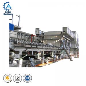 China Qinyang Waste Paper Recycling Plant Machines Copy Paper And Writing Paper Making Machine Price on sale
