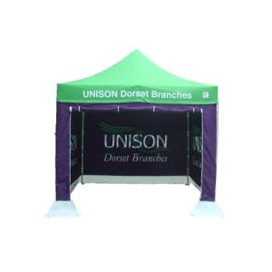 Cheap Tradeshow Foldable Canopy Tent , Waterproof Pop Up Tent Flame Retardant wholesale