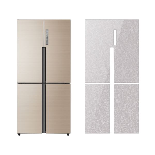 Quality Back Painted CCC 5mm Refrigerator Door Panels for sale