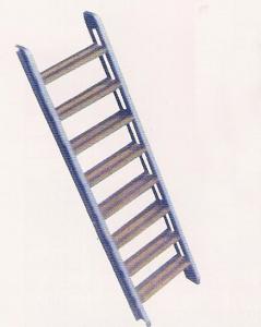 Cheap Aluminum Boarding Ladder Swimming Pool Inclined Ladder 50kgs Max. Load wholesale