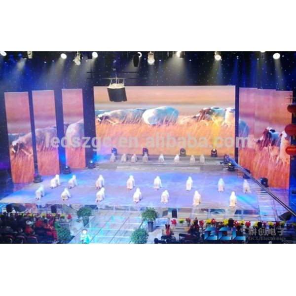 P16 Outdoor Advertising Led Screen Flexible Transparent Led Curtain Display Portable