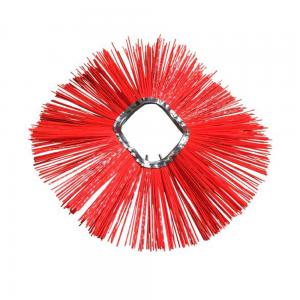 China Red Color Floor Floor Sweeping Brush Disk Scrubber Brushes Sample Available on sale