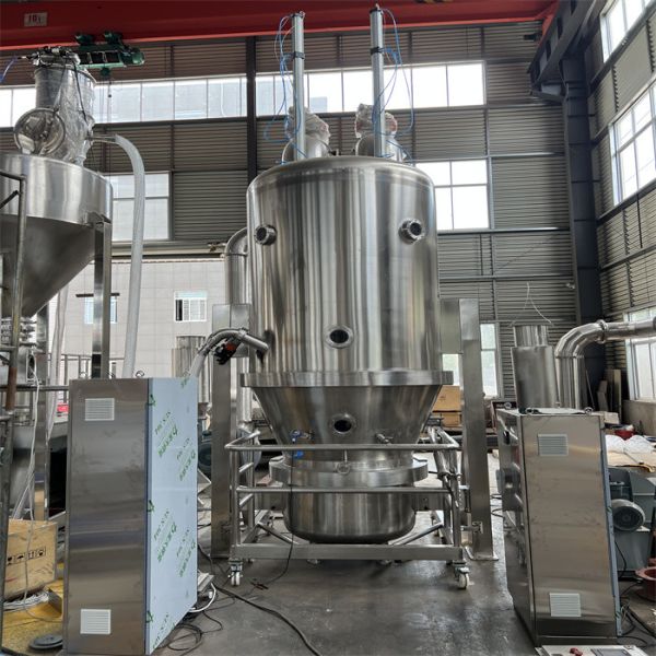 170 Kg/h Steam Consumption Fluidized Bed Dryer 99% Yield Customizable Design