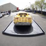 Commercial Air Sealed PVC Inflatable Car Wash Mat Easy Set Up