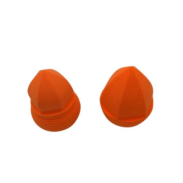 Free Sample Blending Orange Makeup Beauty Sponge OEM