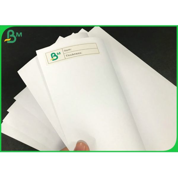 Long Grain White Plain 60g 70g 80g Rolls Woodfree Paper For Offset Printing 