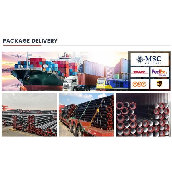 DN80-DN200 Qt500-7 Ductile Pipe Hot Rolled Carbon Steel