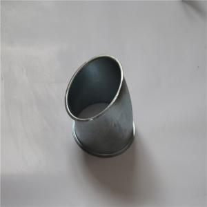 Galvanized 304 Stainless Steel Elbow , Small Stainless Steel Plumbing Pipe