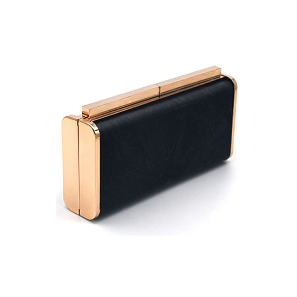 19.2cm Two Rectangle Clasp Clamshell Clutch Frame With Covers