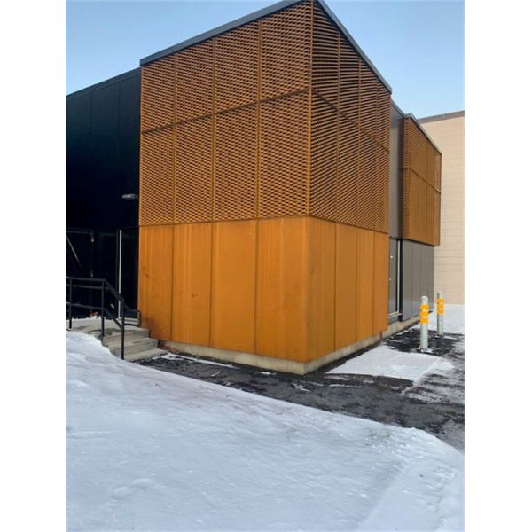 Custom Architectural Expanded Metal Sunscreens EML Mesh