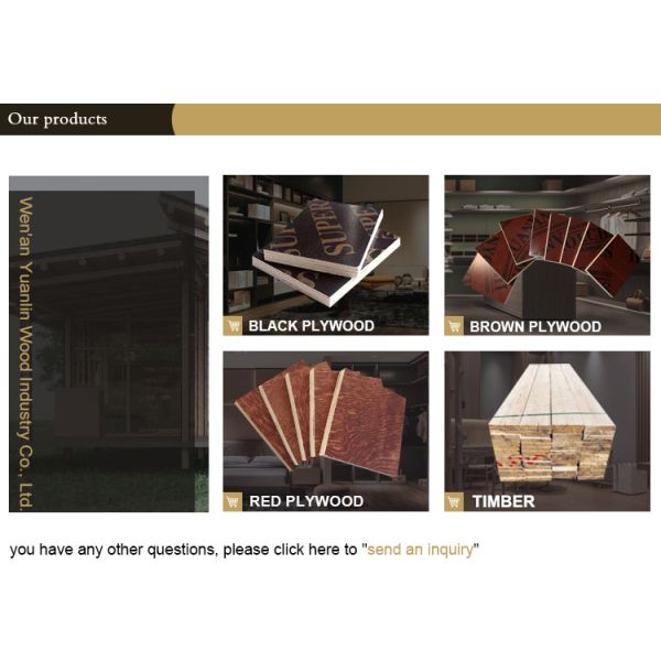 Durable Poplar Core Plywood , Film Faced Shuttering Plywood For Building Construction