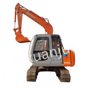 China 60 Used Hitachi Excavator Backhoe Construction Machinery 6Ton on sale