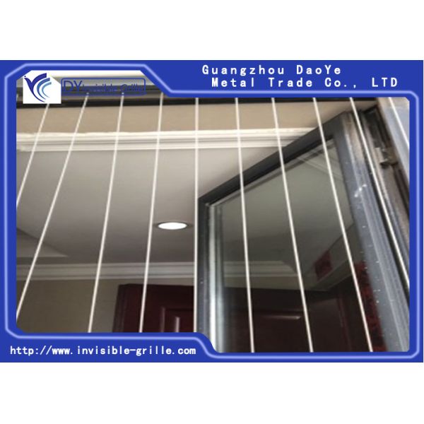 Frame Fixed Invisible Safety Grill 4.316 Stainless Steel For School Corridor